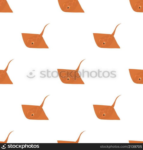 Stingray pattern seamless background texture repeat wallpaper geometric vector. Stingray pattern seamless vector