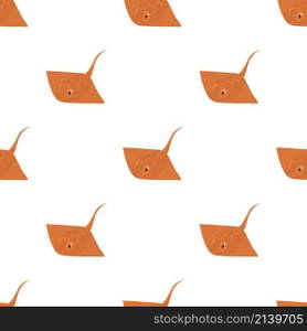 Stingray pattern seamless background texture repeat wallpaper geometric vector. Stingray pattern seamless vector