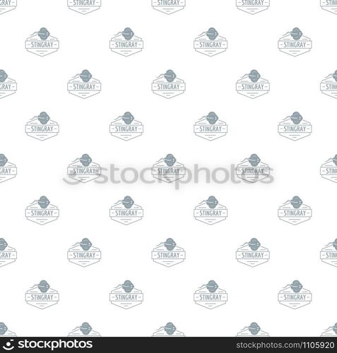 Stingray pattern vector seamless repeat for any web design. Stingray pattern vector seamless