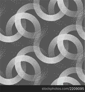 Stipple seamless pattern in retro style on grey background. Vector stipple texture can be used for fabric design.. Stipple seamless pattern in retro style on grey background. Vector stipple texture can be used for fabric design. EPS 10.