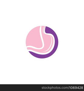 stomach care icon designs concept vector illustration