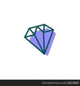 stone, diamond, gem creative logo template, icon isolated elements vector illustration. stone, diamond, gem logo template, icon isolated elements