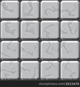 stone tiles seamless pattern. simple grey stone tiles seamless pattern. Vector illustration