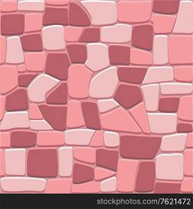 Stone wall background in seamless format for backdrop design