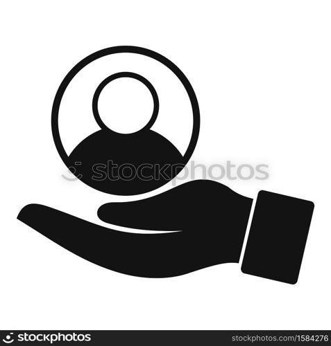 Stop racism icon. Simple illustration of stop racism vector icon for web design isolated on white background. Stop racism icon, simple style