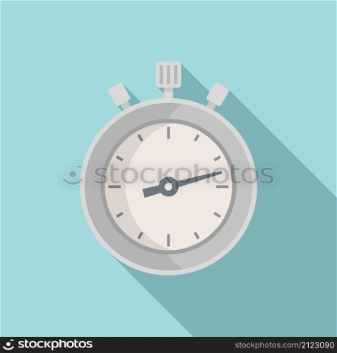 Stopwatch deadline icon flat vector. Watch clock. Timer countdown. Stopwatch deadline icon flat vector. Watch clock