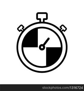 stopwatch icon collection, trendy style