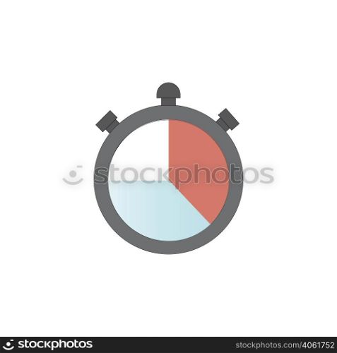 stopwatch icon logo vector design template