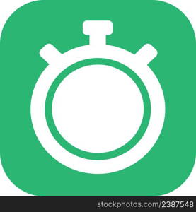 Stopwatch icon sign symbol design