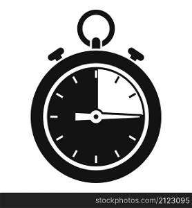 Stopwatch icon simple vector. Stop clock. Watch timer. Stopwatch icon simple vector. Stop clock