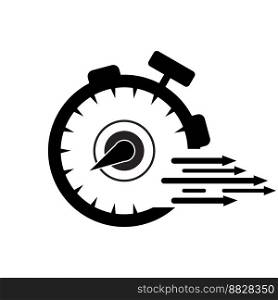 stopwatch icon vector illustration symbol design