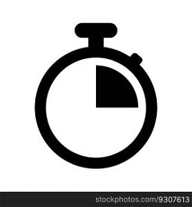stopwatch icon vector template illustration logo design