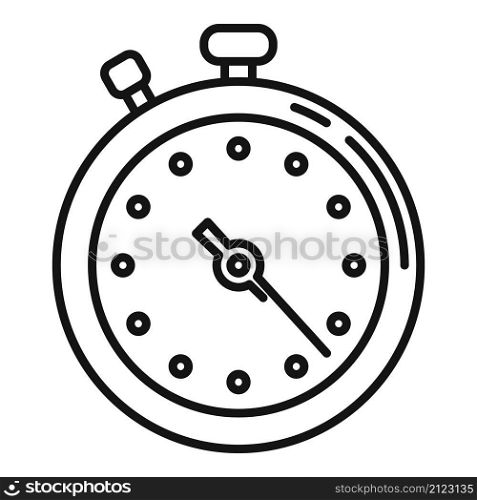 Stopwatch meter icon outline vector. Clock watch. Timer countdown. Stopwatch meter icon outline vector. Clock watch