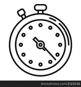 Stopwatch meter icon outline vector. Clock watch. Timer countdown. Stopwatch meter icon outline vector. Clock watch