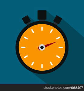 Stopwatch modern icon. Flat illustration of stopwatch modern vector icon for web. Stopwatch modern icon, flat style