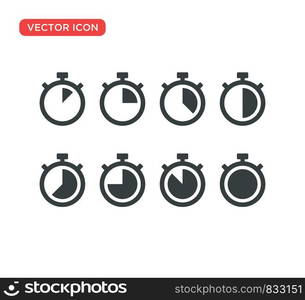 Stopwatch Timer Icon Vector Illustration Design