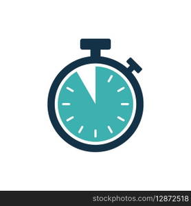 Stopwatch Timer Icon Vector Template