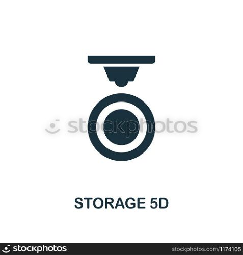 Storage 5D icon. Premium style design from future technology icons collection. Pixel perfect storage 5d icon for web design, apps, software, printing usage.. Storage 5D icon. Premium style design from future technology icons collection. Pixel perfect Storage 5D icon for web design, apps, software, print usage