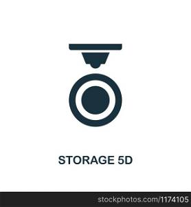 Storage 5D icon. Premium style design from future technology icons collection. Pixel perfect storage 5d icon for web design, apps, software, printing usage.. Storage 5D icon. Premium style design from future technology icons collection. Pixel perfect Storage 5D icon for web design, apps, software, print usage