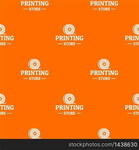 Store 3d printing pattern vector orange for any web design best. Store 3d printing pattern vector orange
