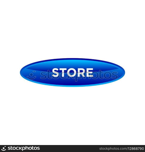 store button website vector template