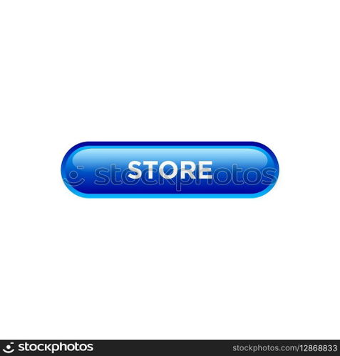 store button website vector template