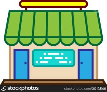 Store Icon, Shop Vector Art Illustration