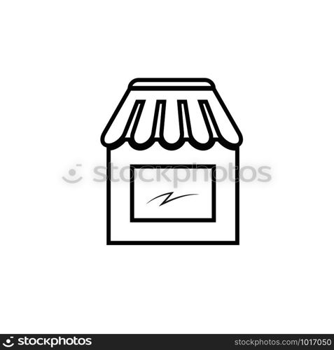 Store icon template vector design