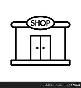 Store icon vector sign and symbols