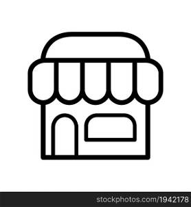 Store line icon