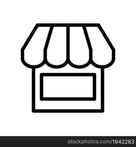 Store line icon