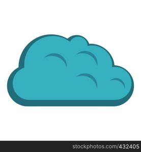 Storm cloud icon flat isolated on white background vector illustration. Storm cloud icon isolated