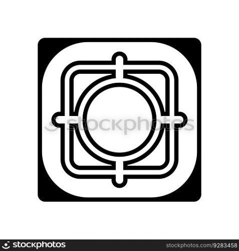 stove icon vector illustration logo design