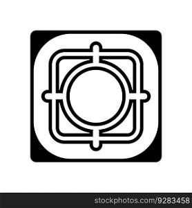 stove icon vector illustration logo design