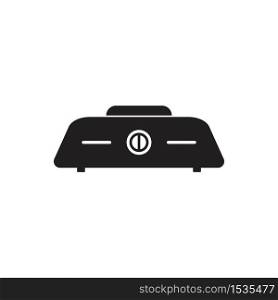 stove logo vector template design