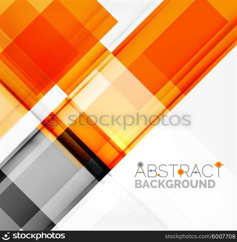 Straight glossy geometric design lines. Vector abstract background - cross and stripes, glass concept with shadows