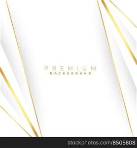 straight golden lines on white background