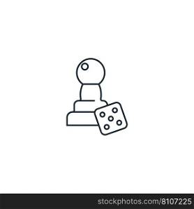 Strategy game creative icon from gaming icons Vector Image