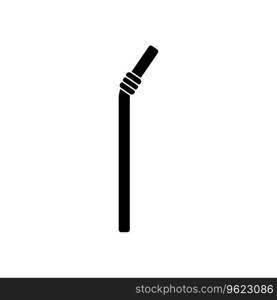 straw icon vector template illustration logo design