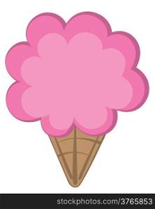 strawberry flavor ice cream
