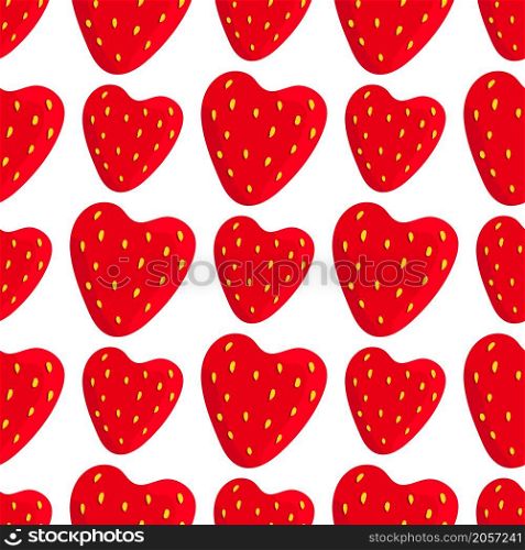strawberry fruits seamless pattern textile print