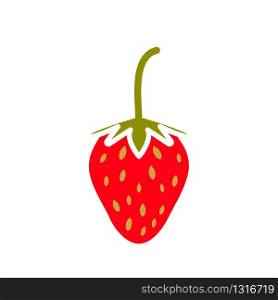 strawberry icon collection, trendy style