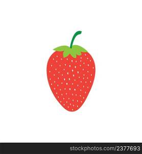 strawberry logo icon vector design template