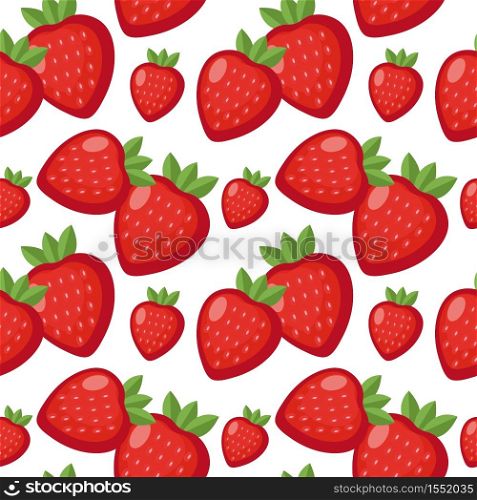 Strawberry seamless pattern. Berry endless background, texture. Fruits background. Vector illustration. Strawberry seamless pattern. Berry endless background, texture. Fruits . Vector illustration