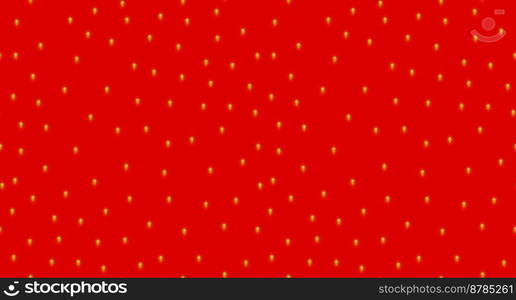 Strawberry texture seamless background. Fruit strawberry pattern with seeds. Seamless strawberry pattern. Vector seamless strawberry texture. Red pattern with berry and seeds. Close up of strawberry. Vector illustration