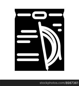 string badminton glyph icon vector. string badminton sign. isolated symbol illustration. string badminton glyph icon vector illustration
