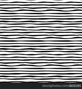 Strip seamless pattern. Vector background. Scrapbook, gift wrapping paper, textiles. Black and white colors. Zebra