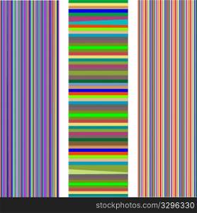 stripe isolated on white, vector art illustration; more stripes and textures in my gallery