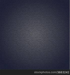 Striped fabric surface for blue background