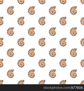 Striped shell pattern seamless vector repeat for any web design. Striped shell pattern seamless vector